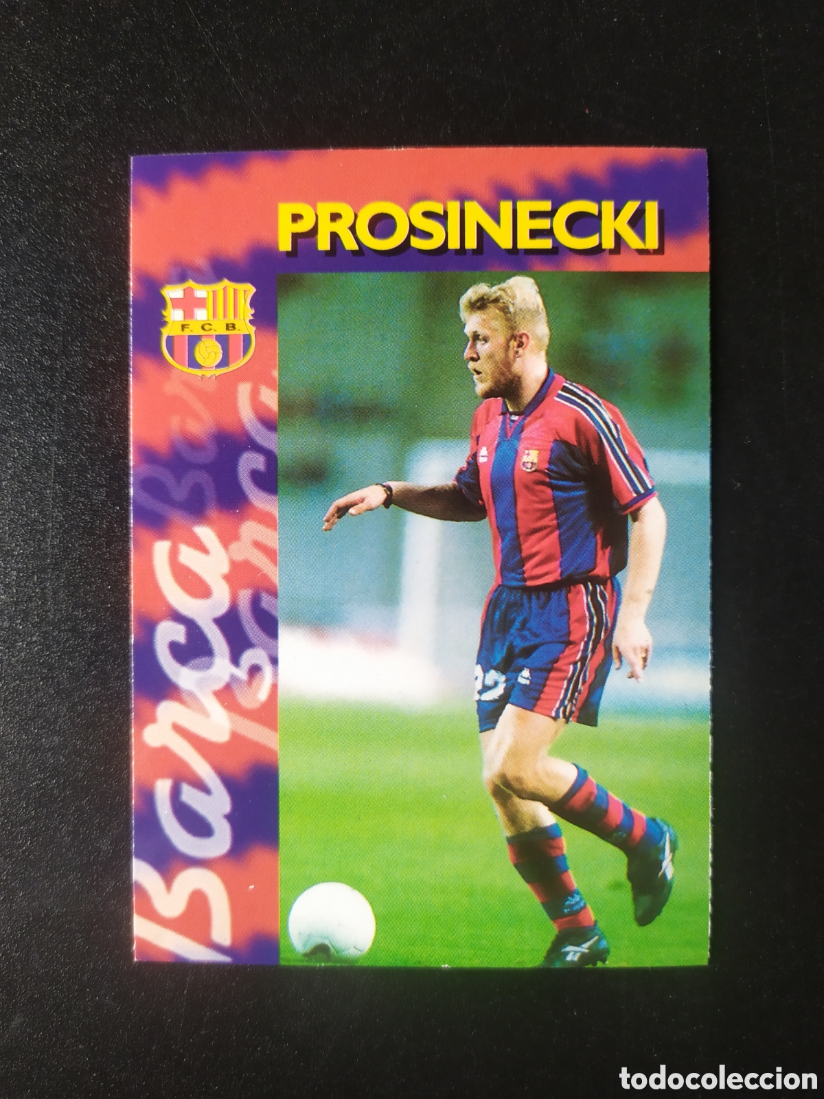 Cartes &agrave; collectionner de Football: Colecci&oacute;n oficial FC Barcelona 1996 1997 96 97 panini Prosinecki n&ordm; 112