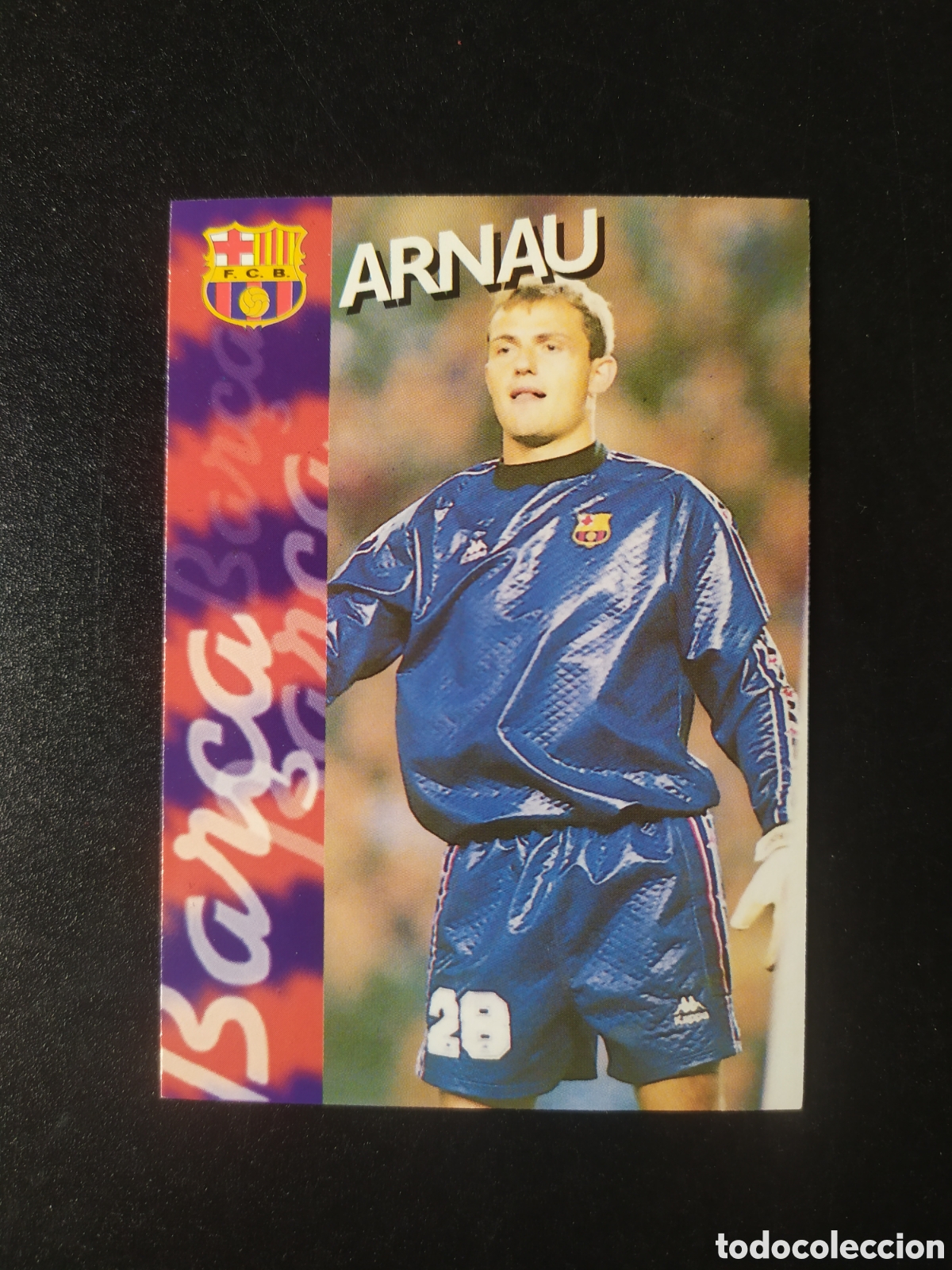 Cartes &agrave; collectionner de Football: Colecci&oacute;n oficial FC Barcelona 1996 1997 96 97 panini Arnau n&ordm; 114