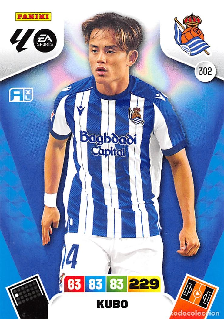 Cromos de F&uacute;tbol: PANINI ADRENALYN 25/26 2025/2026 #302 KUBO (REAL SOCIEDAD)