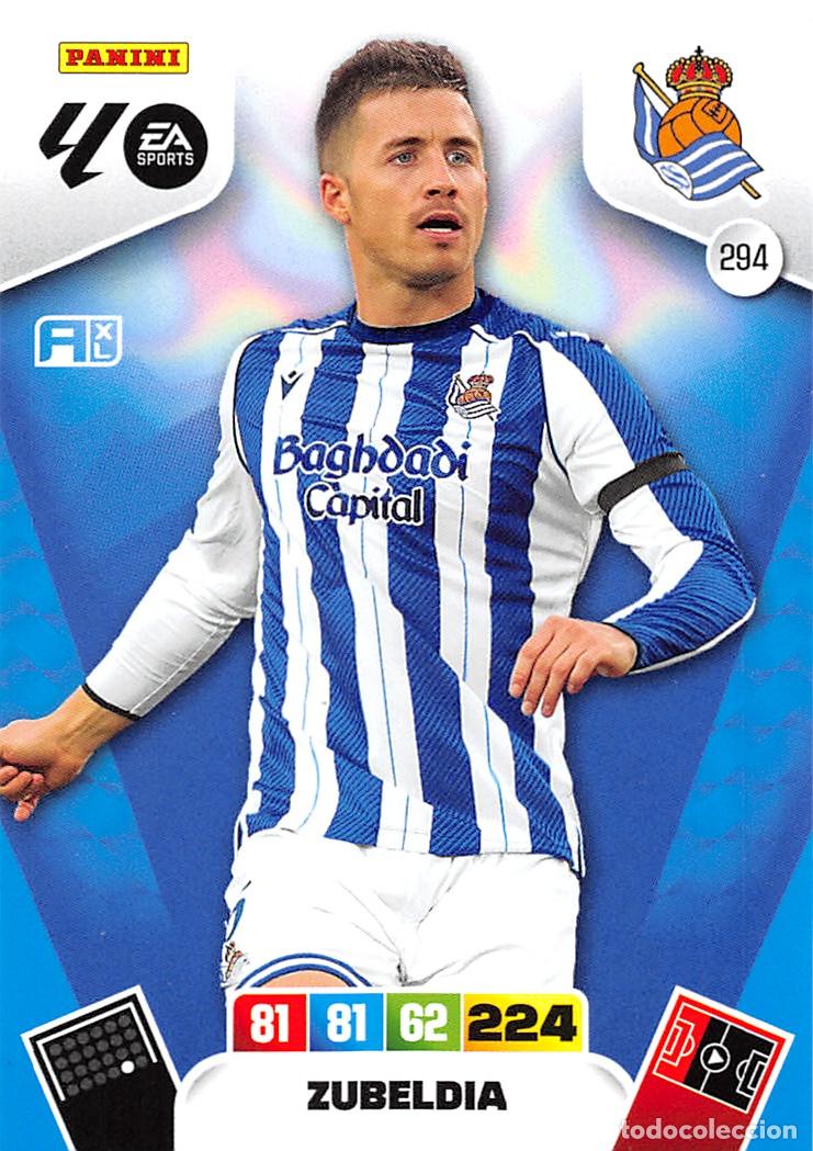 Cromos de F&uacute;tbol: PANINI ADRENALYN 25/26 2025/2026 #294 ZUBELDIA (REAL SOCIEDAD)