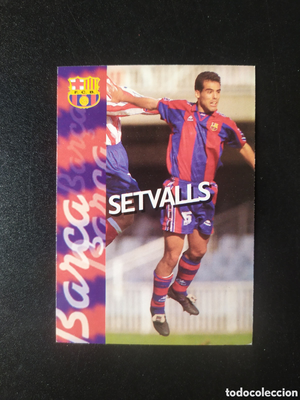 Figurine di Calcio: Colecci&oacute;n oficial FC Barcelona 1996 1997 96 97 panini Setvalls n&ordm; 121