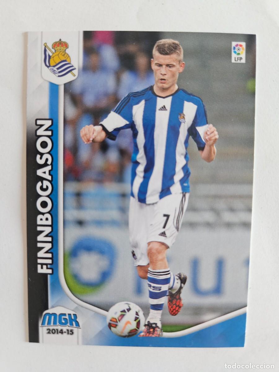 Cromos de F&uacute;tbol: 306 BIS FINNBOGASON REAL SOCIEDAD MEGACRACKS PANINI ALBUM LIGA 2014 2015 14 15