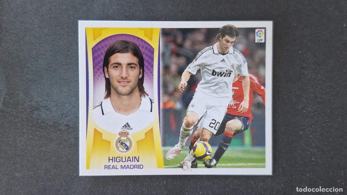 Figurine di Calcio: HIGUAIN REAL MADRID LIGA ESTE 2009 2010 09 10 NUNCA PEGADO SIN PEGAR