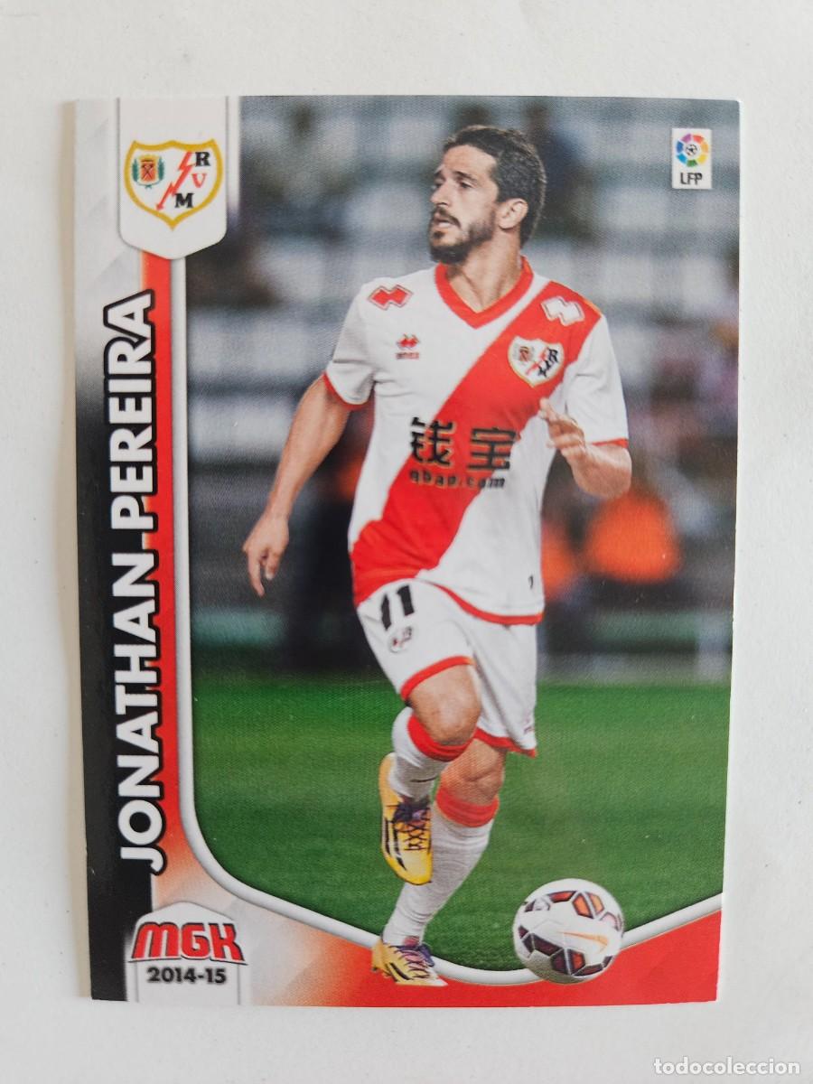 Cromos de F&uacute;tbol: MGK 286 BIS JONATHAN PEREIRA NUEVA FICHA RAYO VALLECANO CROMOS ALBUM MEGACRACKS LIGA 2014 2015 14 15