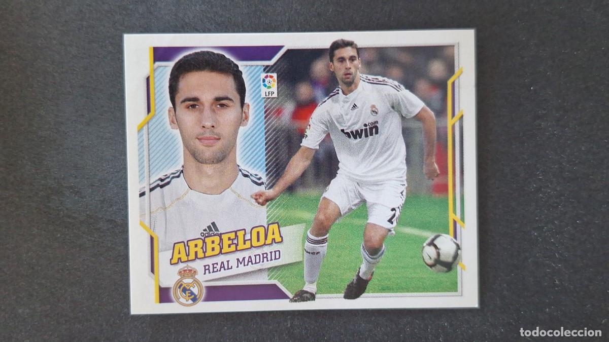 Figurine di Calcio: ARBELOA REAL MADRID LIGA ESTE 2010 2011 10 11 NUNCA PEGADO SIN PEGAR
