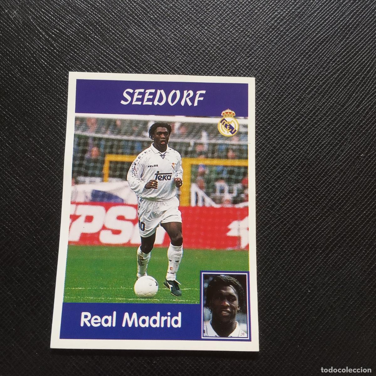 Fu&szlig;ball-Sticker: 10 SEEDORF REAL MADRID PANINI 1997 1998 CROMO FUTBOL LIGA 97 98 - SIN PEGAR - A203 PG397