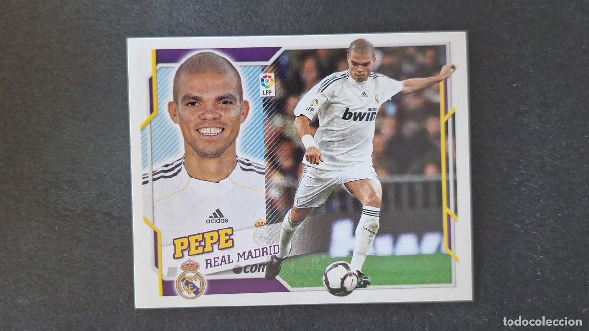Cromos de F&uacute;tbol: PEPE REAL MADRID LIGA ESTE 2010 2011 10 11 NUNCA PEGADO SIN PEGAR