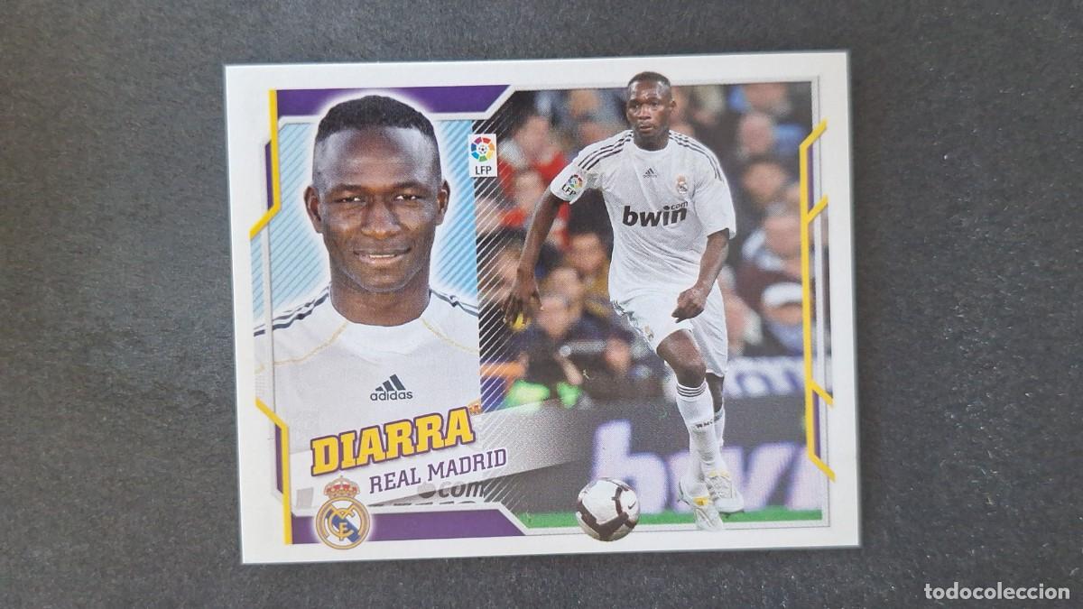 Fu&szlig;ball-Sticker: DIARRA REAL MADRID LIGA ESTE 2010 2011 10 11 NUNCA PEGADO SIN PEGAR
