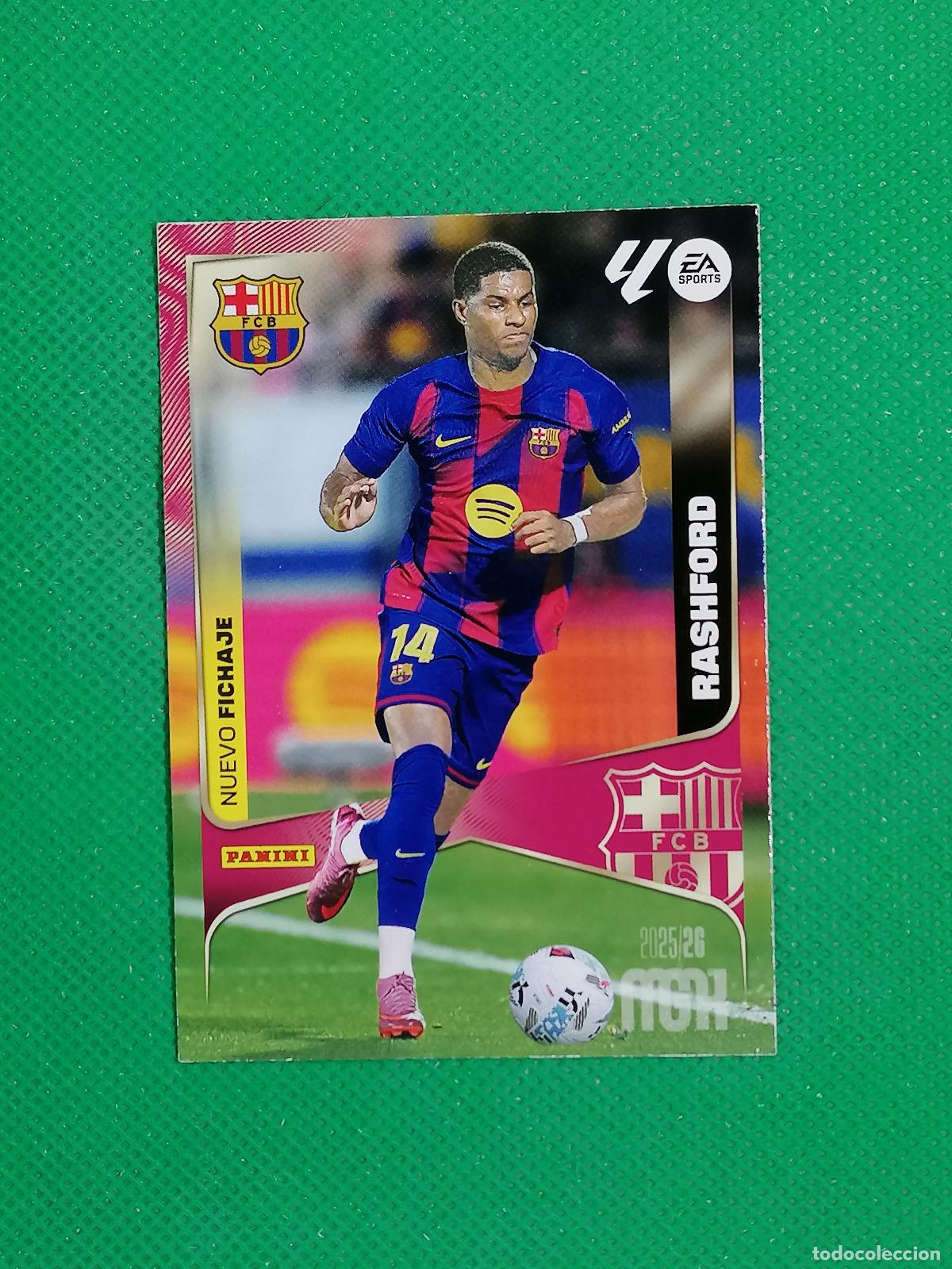 Cromos de Futebol: 462 RASHFORD BARCELONA FICHAJES 2&ordm; EDICION ⚽ MEGACRACKS LIGA 2025 2026 25 26 ⚽