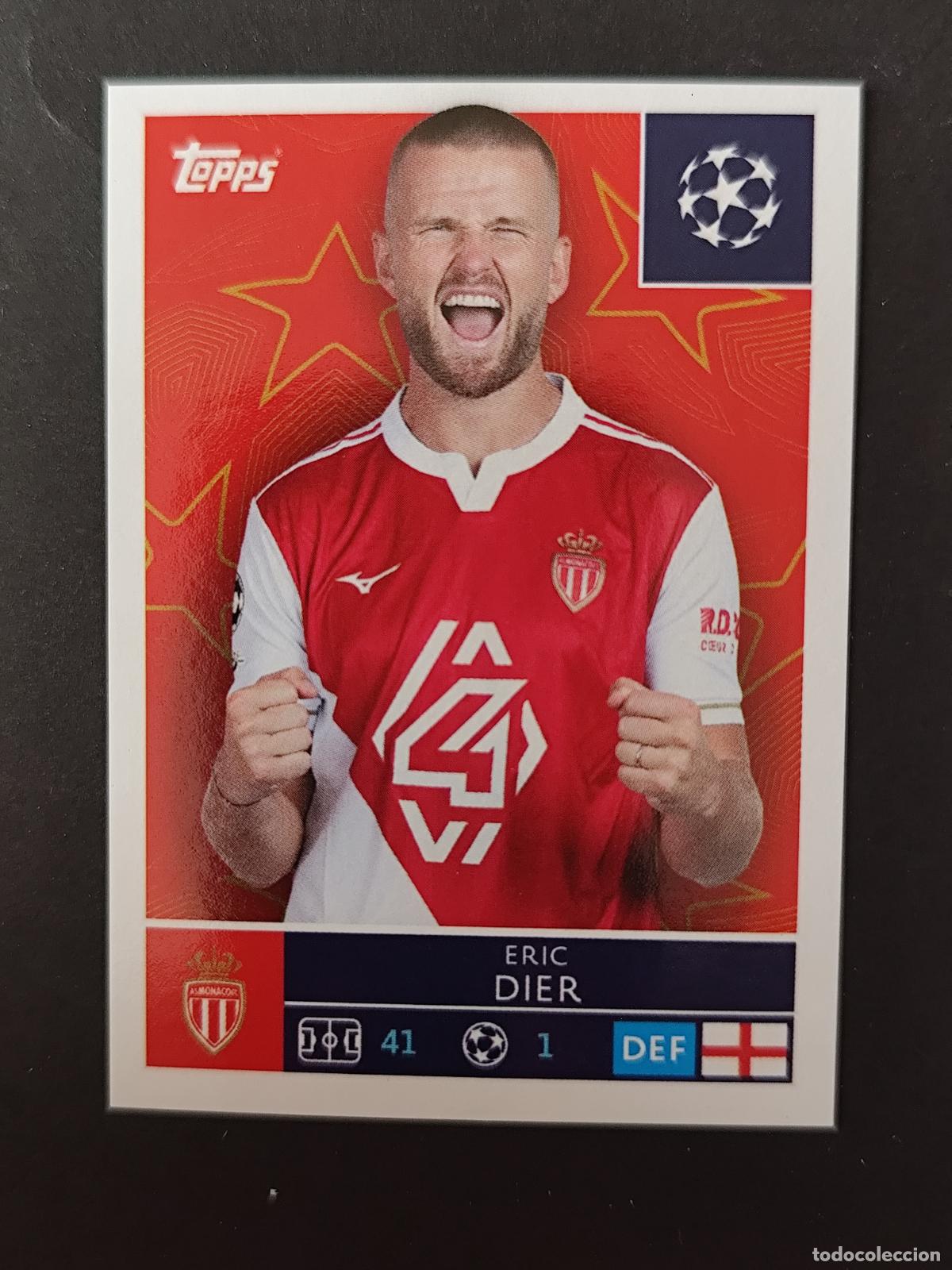 Cromos de Futebol: 75 ERIC DIER MONACO STICKER CHAMPIONS LEAGUE 2025 2026 25 26 TOPPS