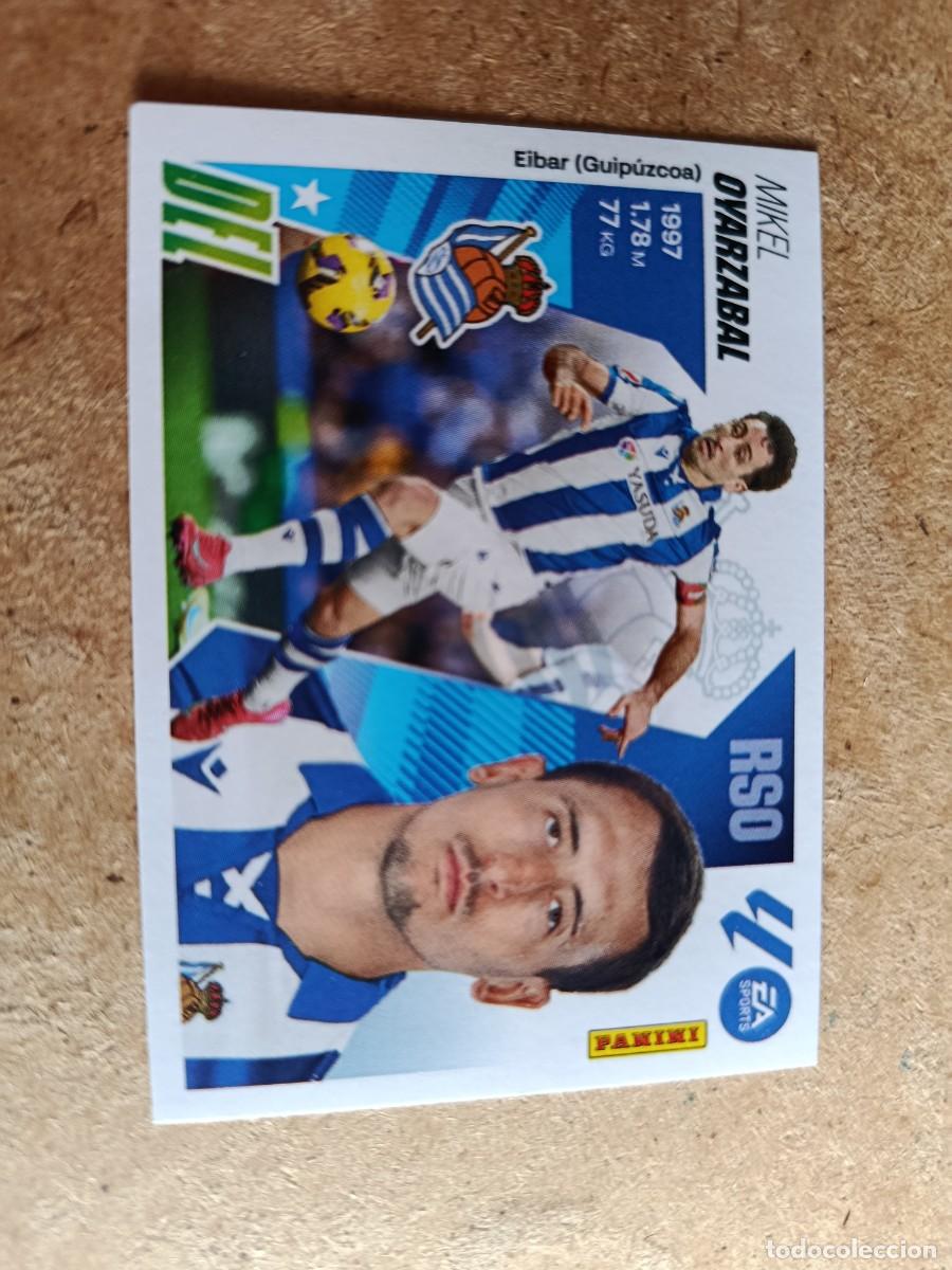 Cromos de F&uacute;tbol: Cromo Panini liga 2025-26 real sociedad n&deg;18 oyarzabal