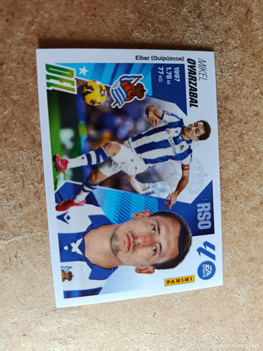 Cromos de F&uacute;tbol: Cromo Panini liga 2025-26 real sociedad n&deg;18 oyarzabal