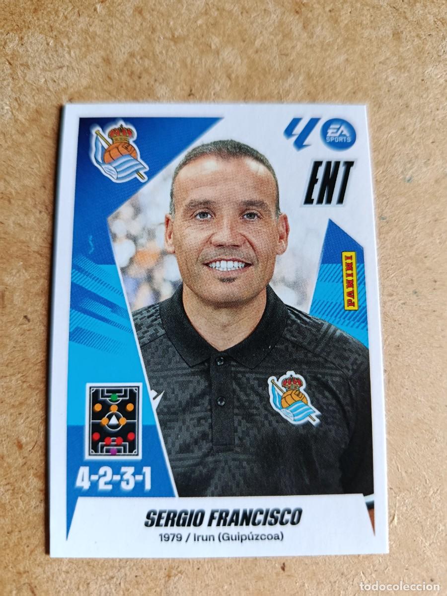 Cromos de F&uacute;tbol: Cromo Panini liga 2025-26 real sociedad n&deg;2 Sergio francisco