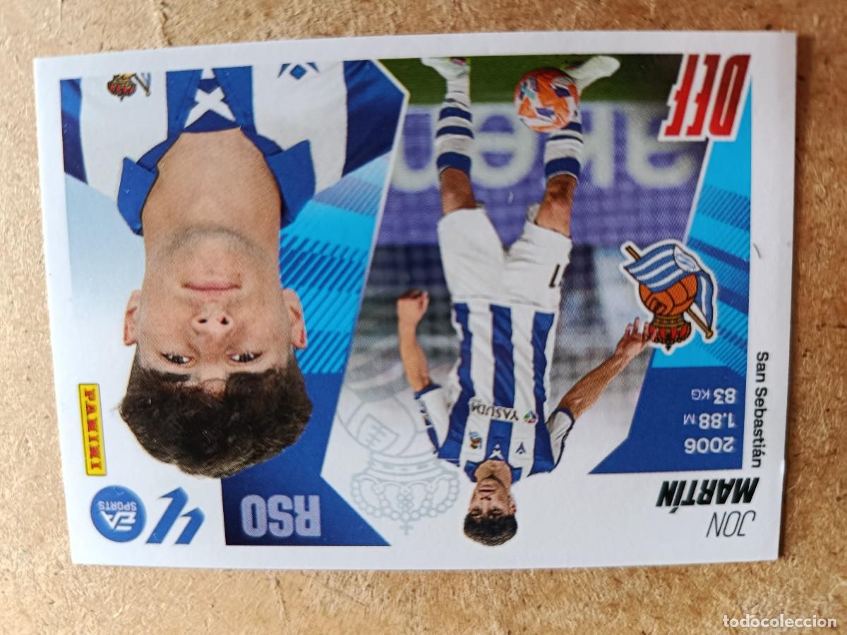 Cartes &agrave; collectionner de Football: Cromo Panini liga 2025-26 real sociedad n&deg;6 martin