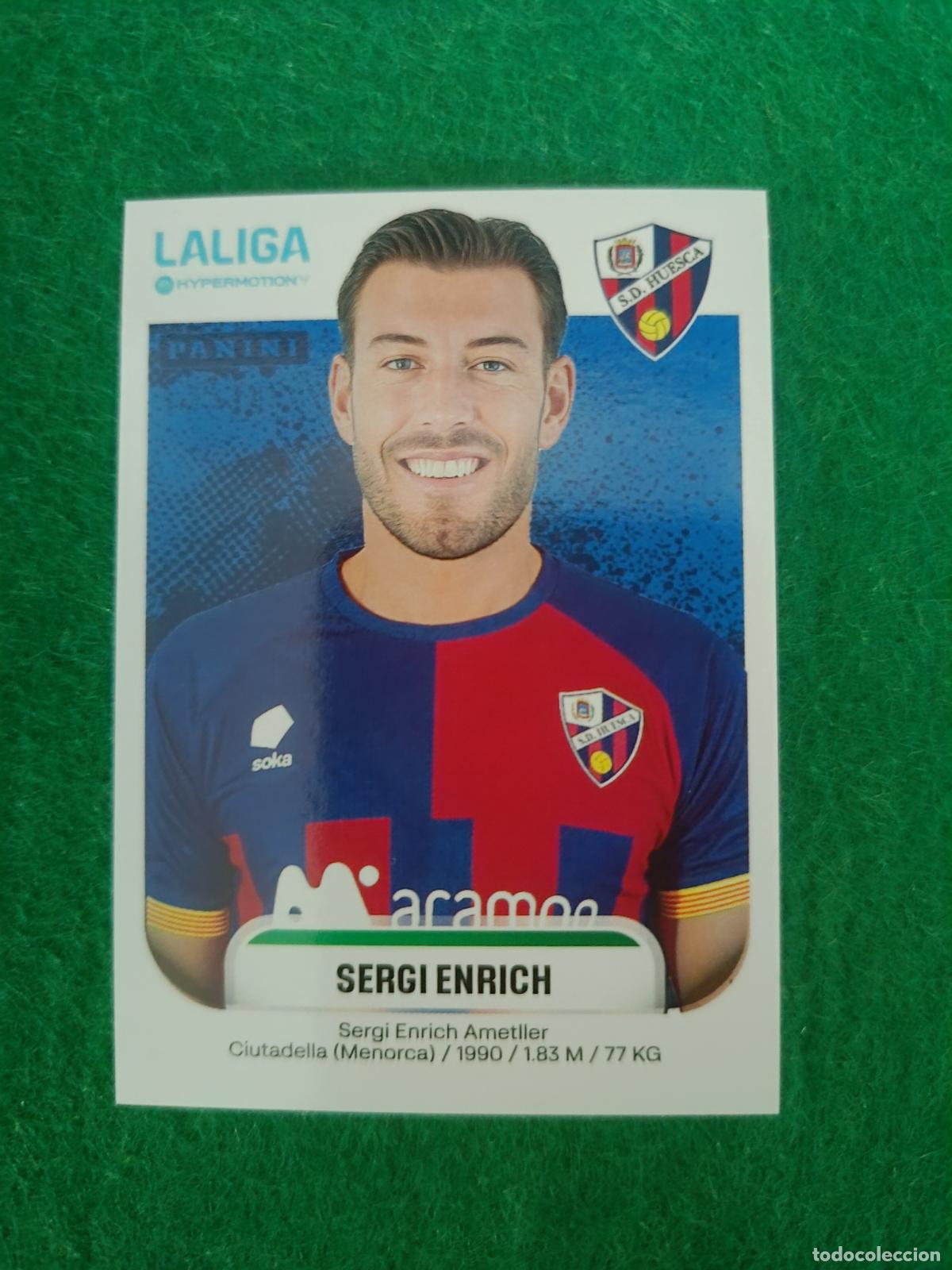Football Stickers: liga hypermotionv 2025 2026 25 26 SD HUESCA SERGI ENRICH 248