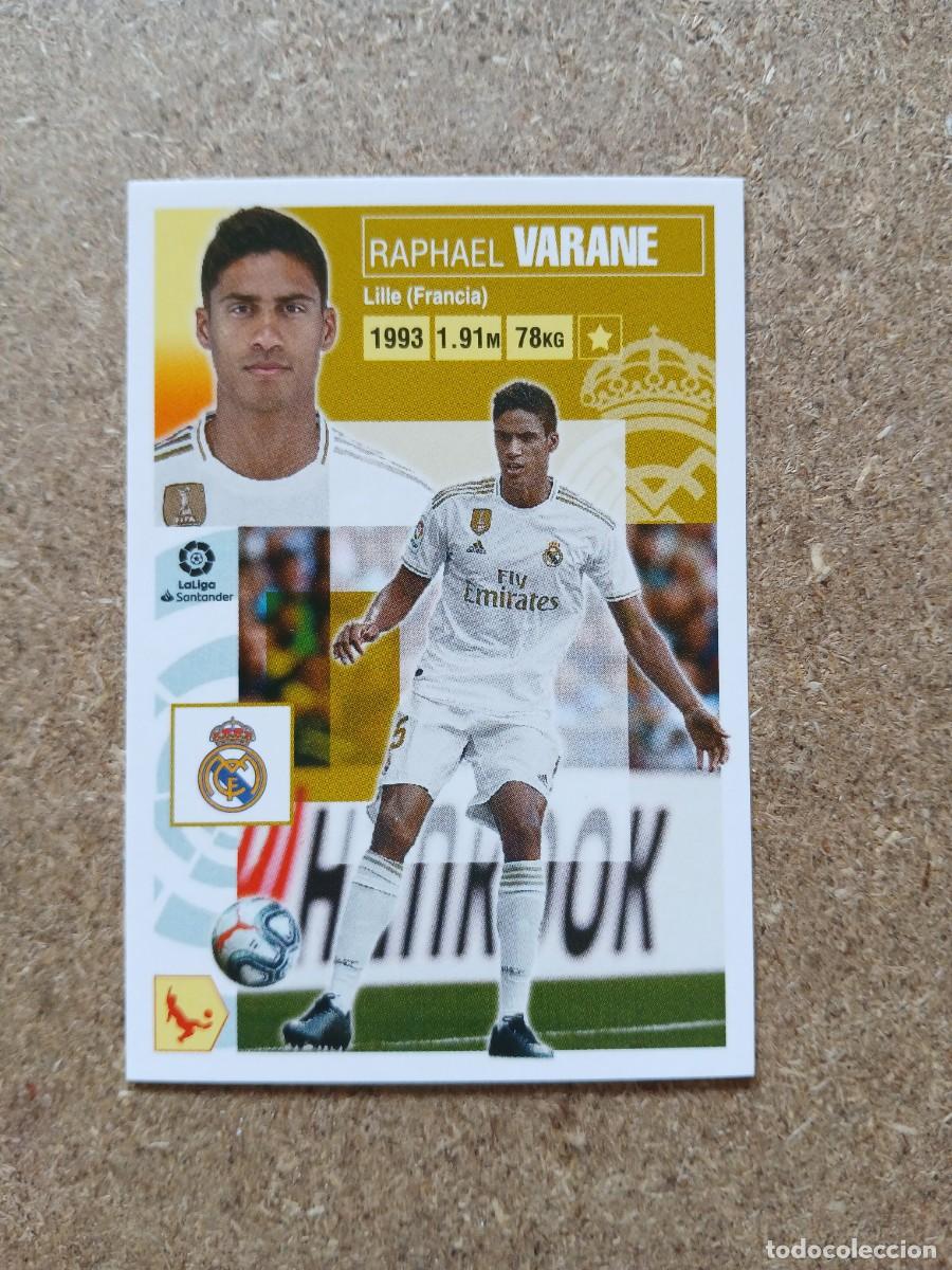 Cromos de F&uacute;tbol: RAPHAEL VARANE - REAL MADRID N&ordm; 5 LIGA ESTE 2020 2021 - 20 21