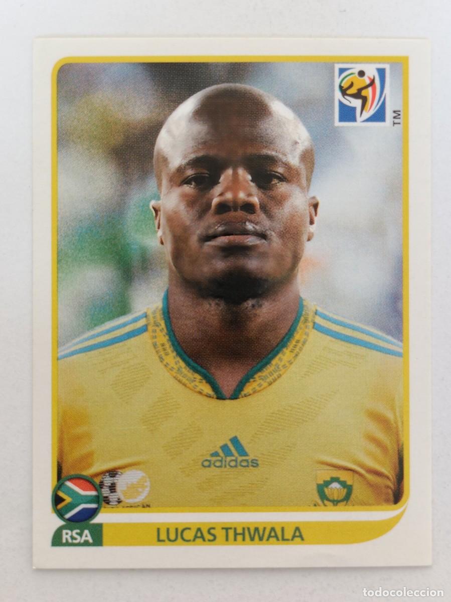 Cromos de Futebol: #37 LUCAS THWALA SUDAFRICA MUNDIAL SUDAFRICA 2010 PANINI