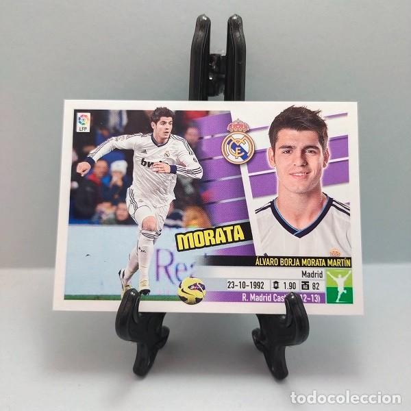 Football Stickers: 13 B &Aacute;LVARO MORATA REAL MADRID CF CROMO LIGA EDICIONES ESTE 2013 2014 13 14 NUEVO NUNCA PEGADO