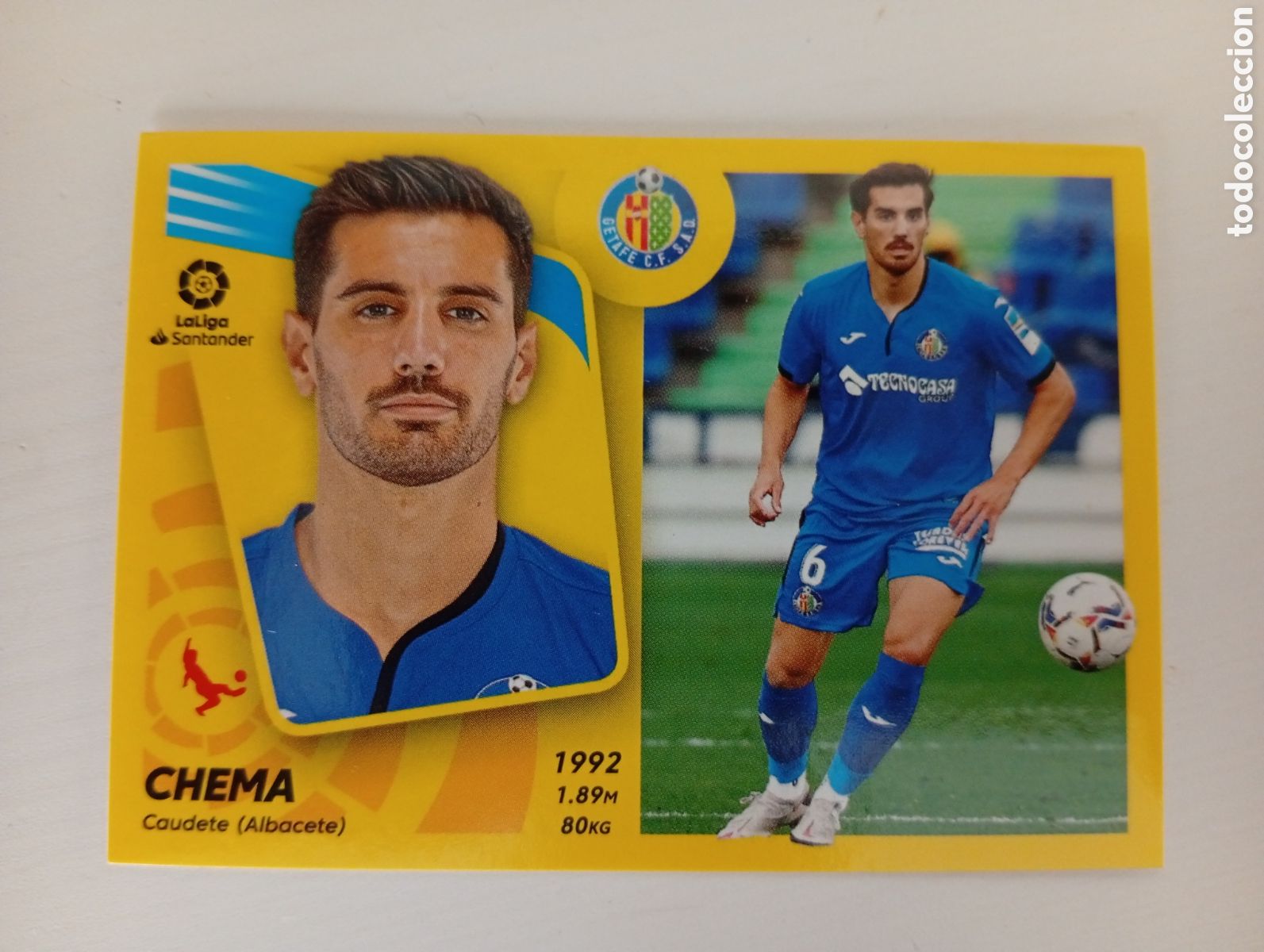 Cromos de f&uacute;tbol: CROMO STICKER CHEMA GETAFE 9 2021 2022 21 22 ESTE PANINI SIN PEGAR