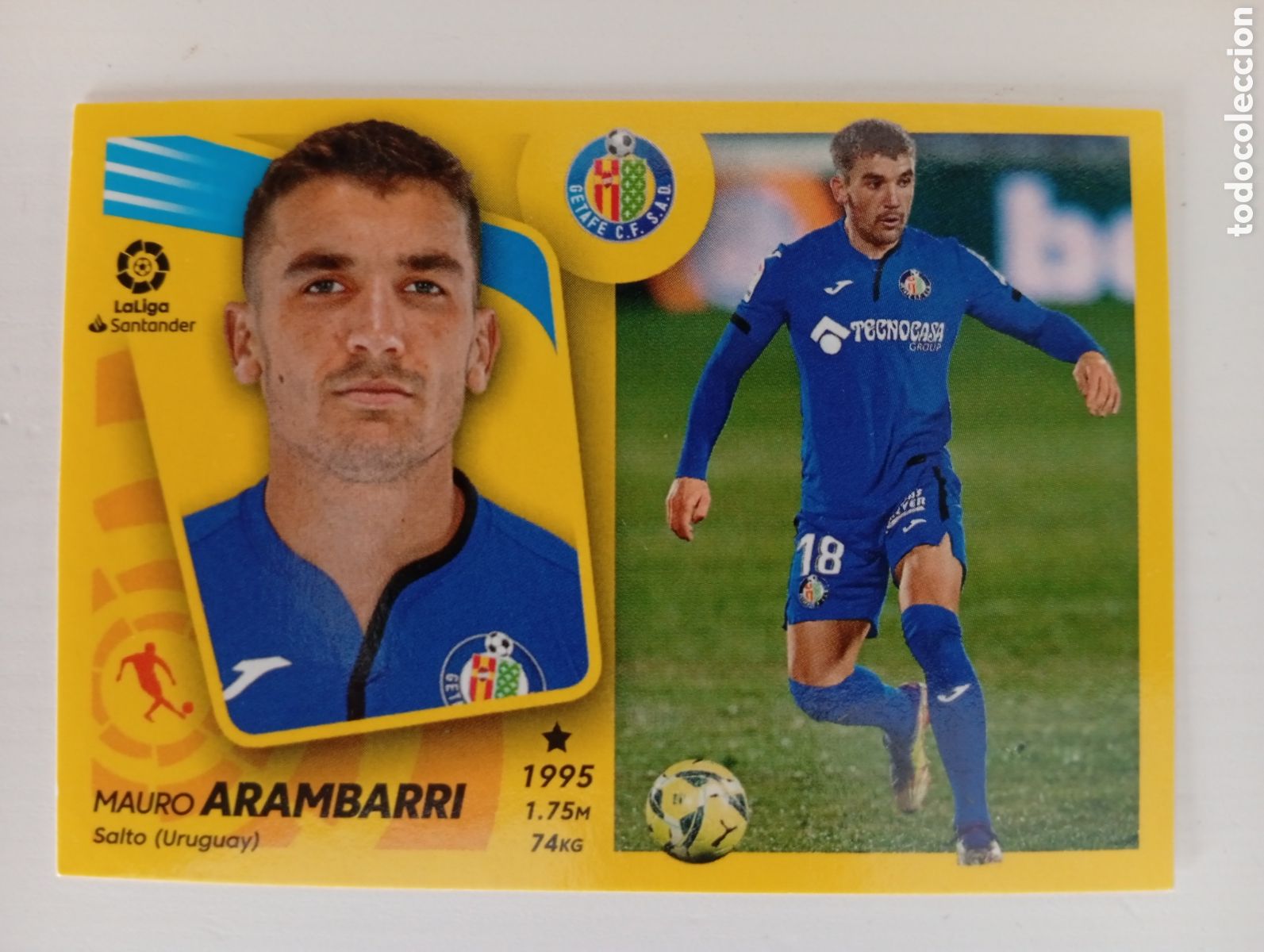 Cromos de f&uacute;tbol: CROMOS DE FUTBOL NUMERO 13 A ARAMBARRI GETAFE LIGA ESTE 2021 2022 PANINI !