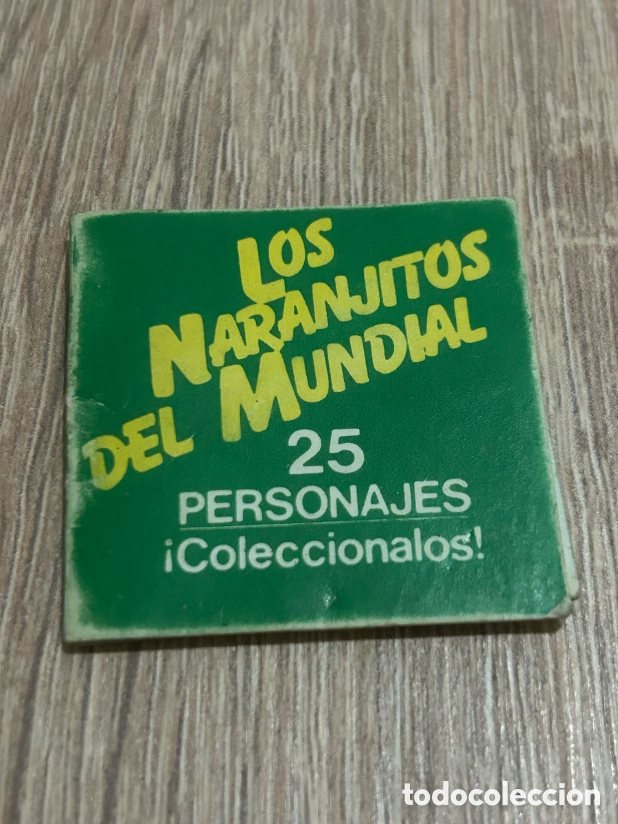 Cromos de F&uacute;tbol: CROMO N&ordm;11 DE LA COLECCI&Oacute;N LOS NARANJITOS DEL MUNDIAL DE F&Uacute;TBOL 1982 - Matutano