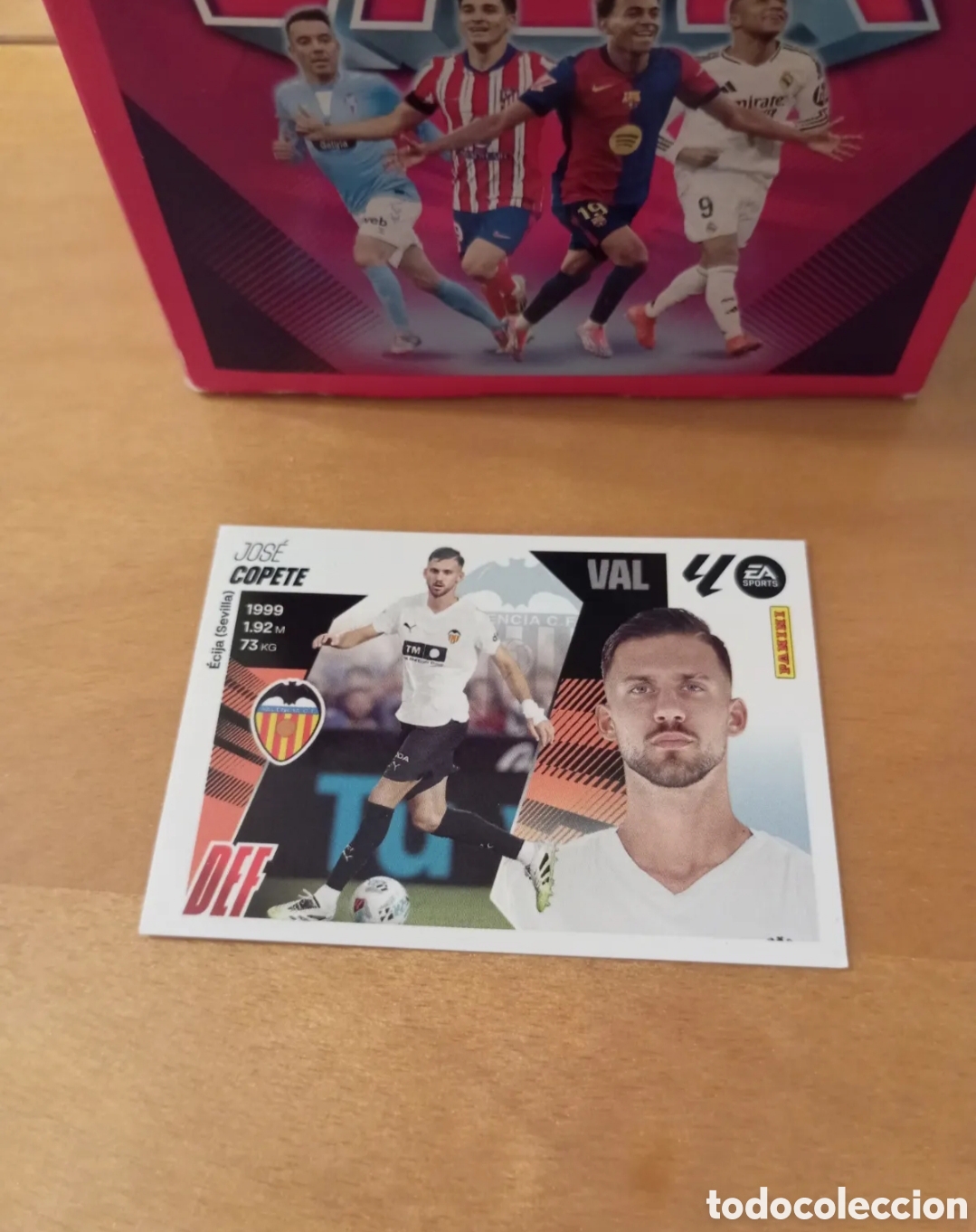 Cartes &agrave; collectionner de Football: Copete 6 BIS VALENCIA LIGA ESTE 25-26