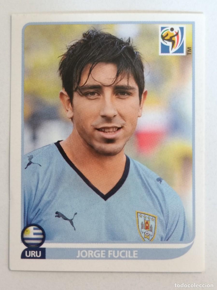 Cromos de f&uacute;tbol: #75 JORGE FUCILE URUGUAY MUNDIAL SUDAFRICA 2010 PANINI