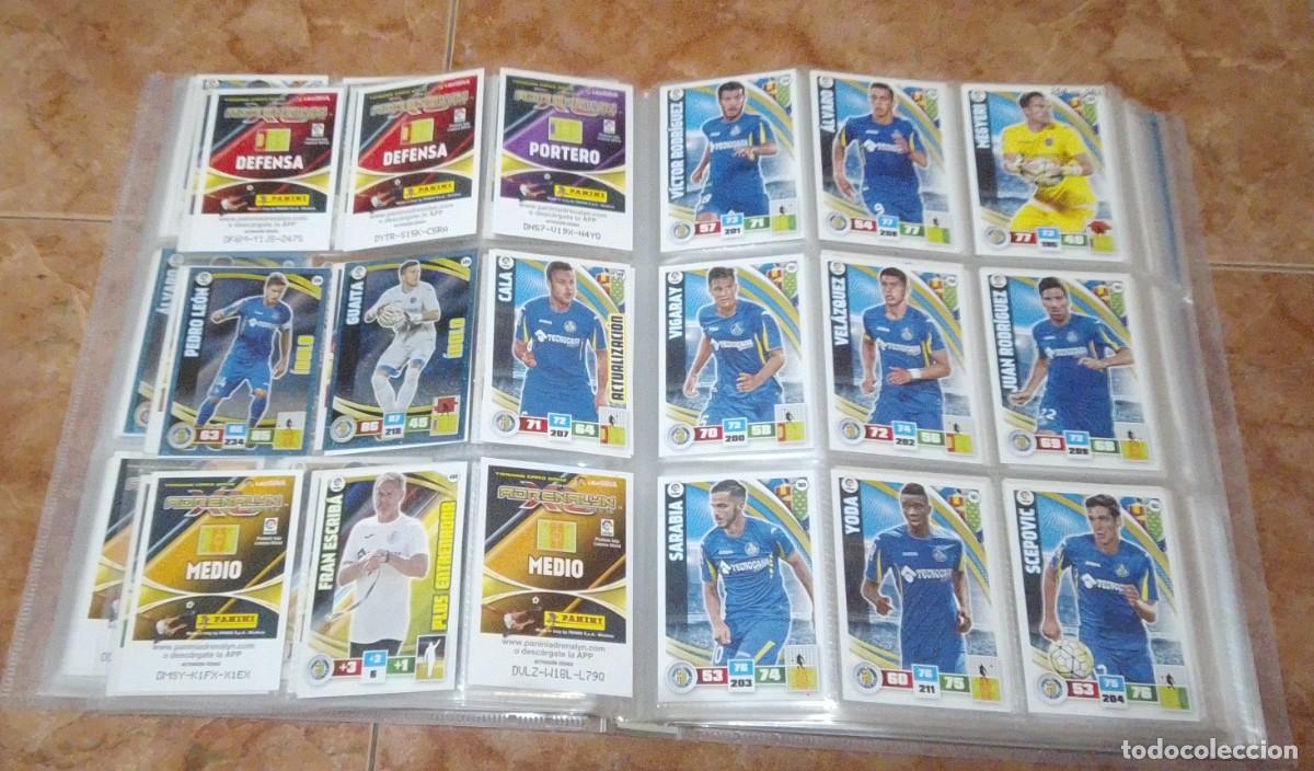 Fu&szlig;ball-Sticker: 22 DIFERENTES DEL GETAFE COMPLETO 15 16 ADRENALYN XL 2015 2016 ADRENALYN XL NUEVAS. LISTADO
