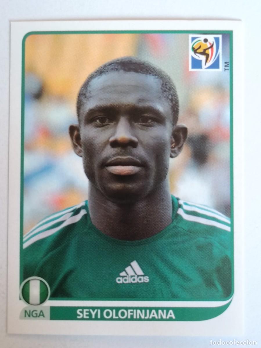 Cromos de f&uacute;tbol: #136 SEYI OLOFINJANA NIGERIA MUNDIAL SUDAFRICA 2010 PANINI
