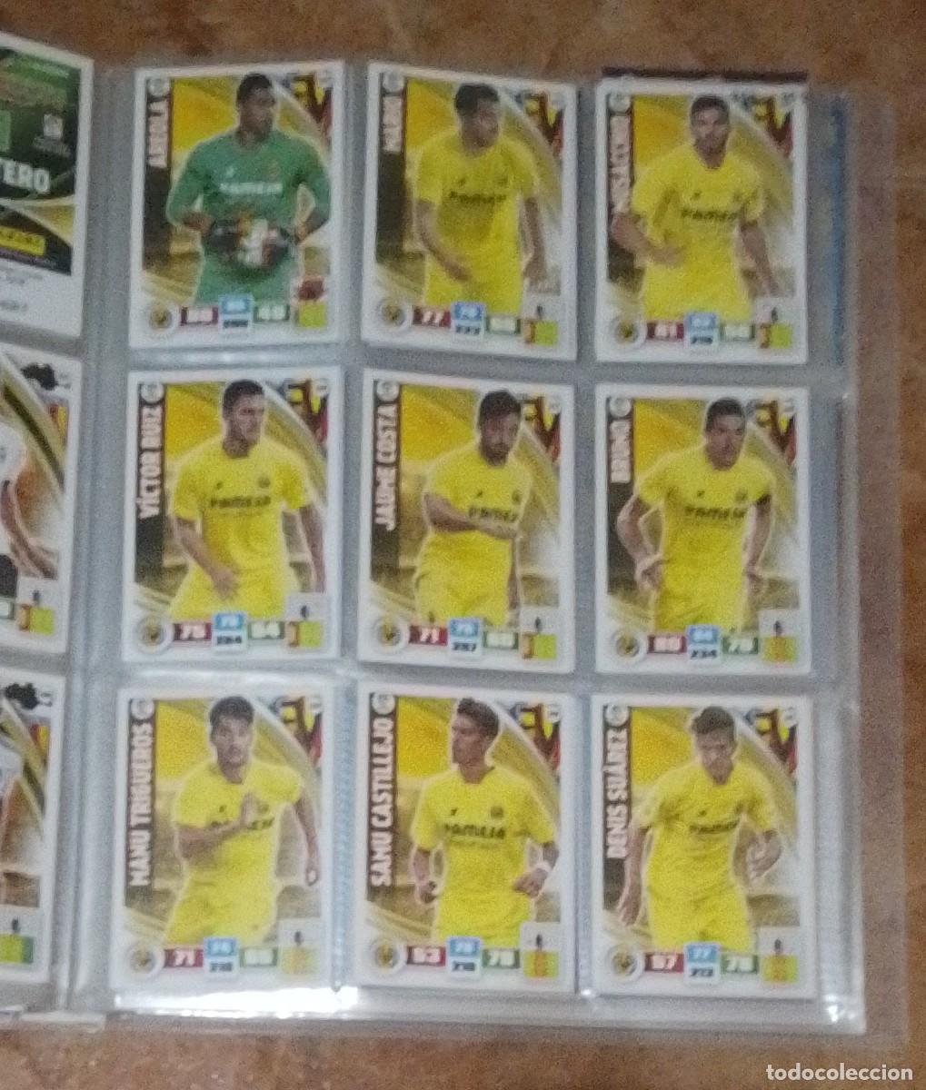 Cromos de F&uacute;tbol: 18 DIFERENTES VILLARREAL BASICA COMPLETA 15 16 ADRENALYN XL 2015 2016 NUEVAS.