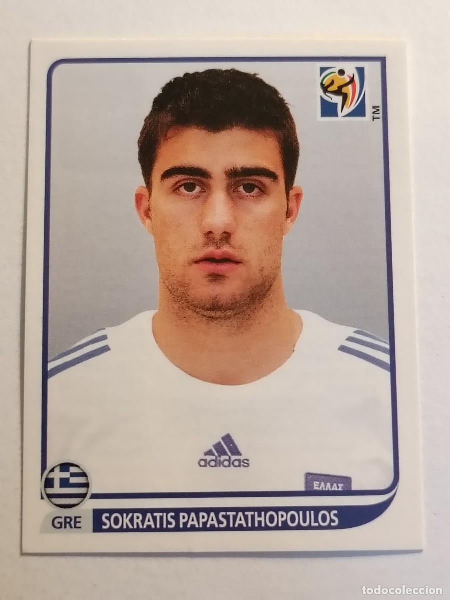 Cromos de f&uacute;tbol: #168 SOKRATIS PAPASTATHOPOULOS GRECIA MUNDIAL SUDAFRICA 2010 PANINI