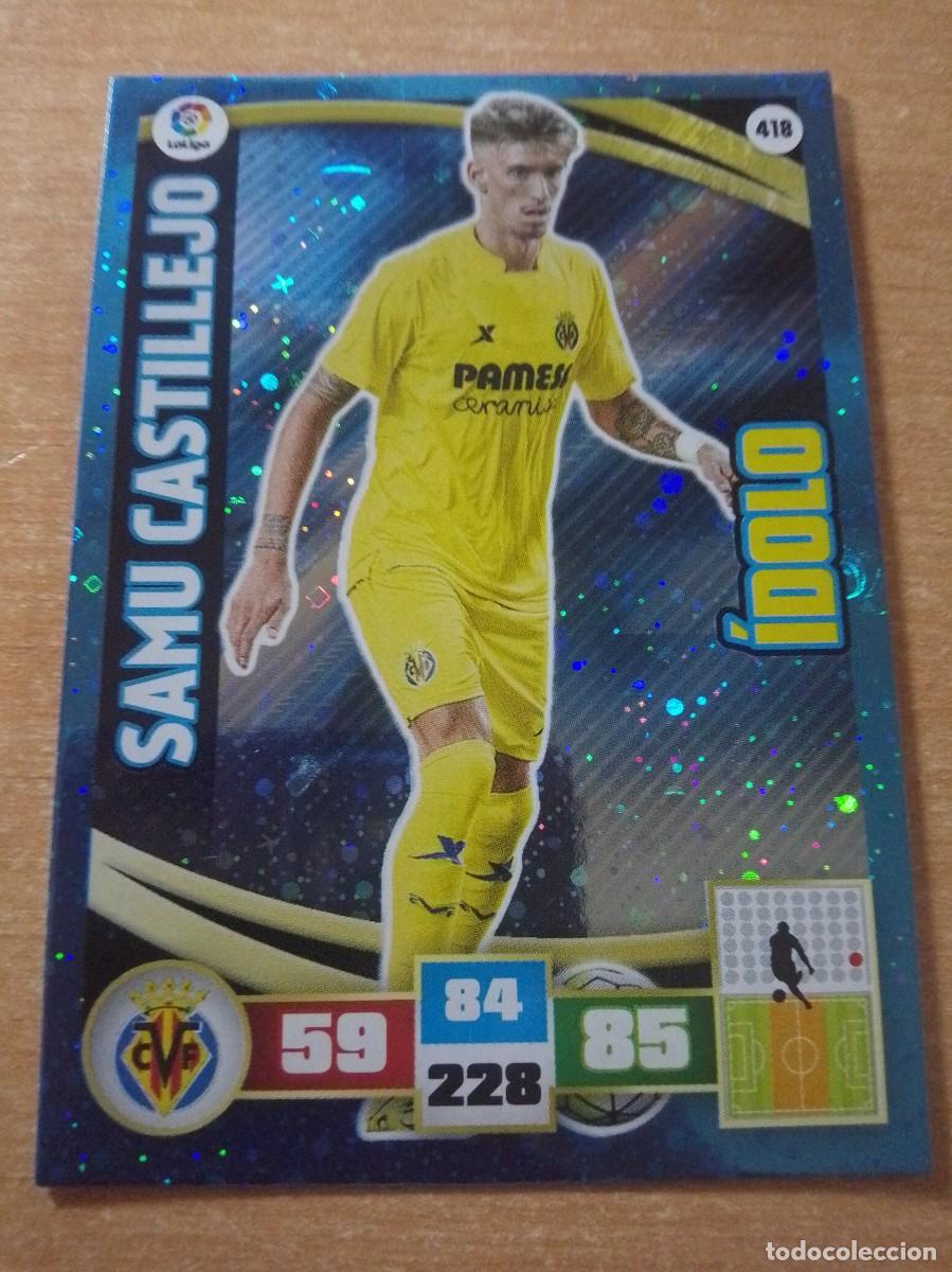 Figurine di Calcio: 418 SAMU CASTILLEJO &Iacute;DOLO DEL VILLARREAL 15 16 ADRENALYN XL 2015 2016