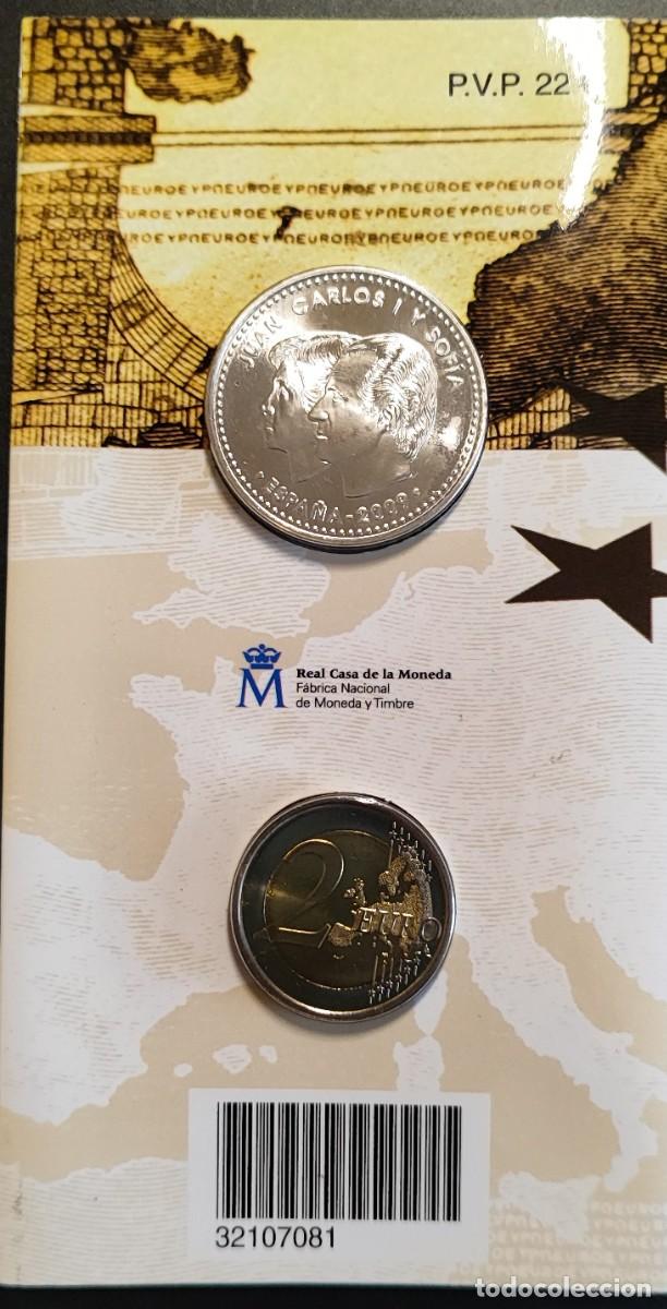 Figurine di Calcio: ESTUCHE DE LA FNMT DE LA MONEDAS 2 Y 12 EUROS 2009 S/C