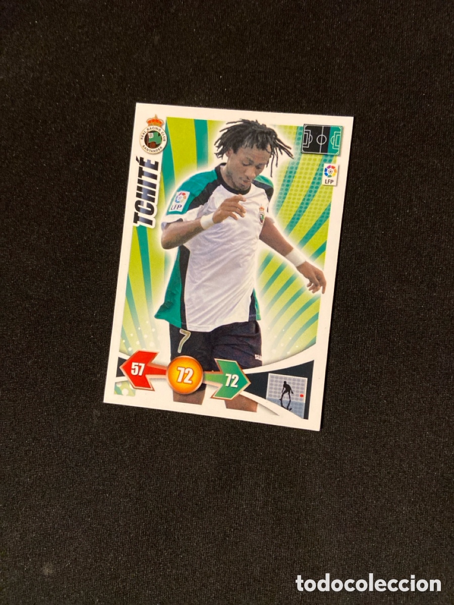 Cromos de f&uacute;tbol: TCHITE 214 (RACING SANTANDER) ADRENALYN PANINI 2009-2010 09 10 CROMO CARTA A-6