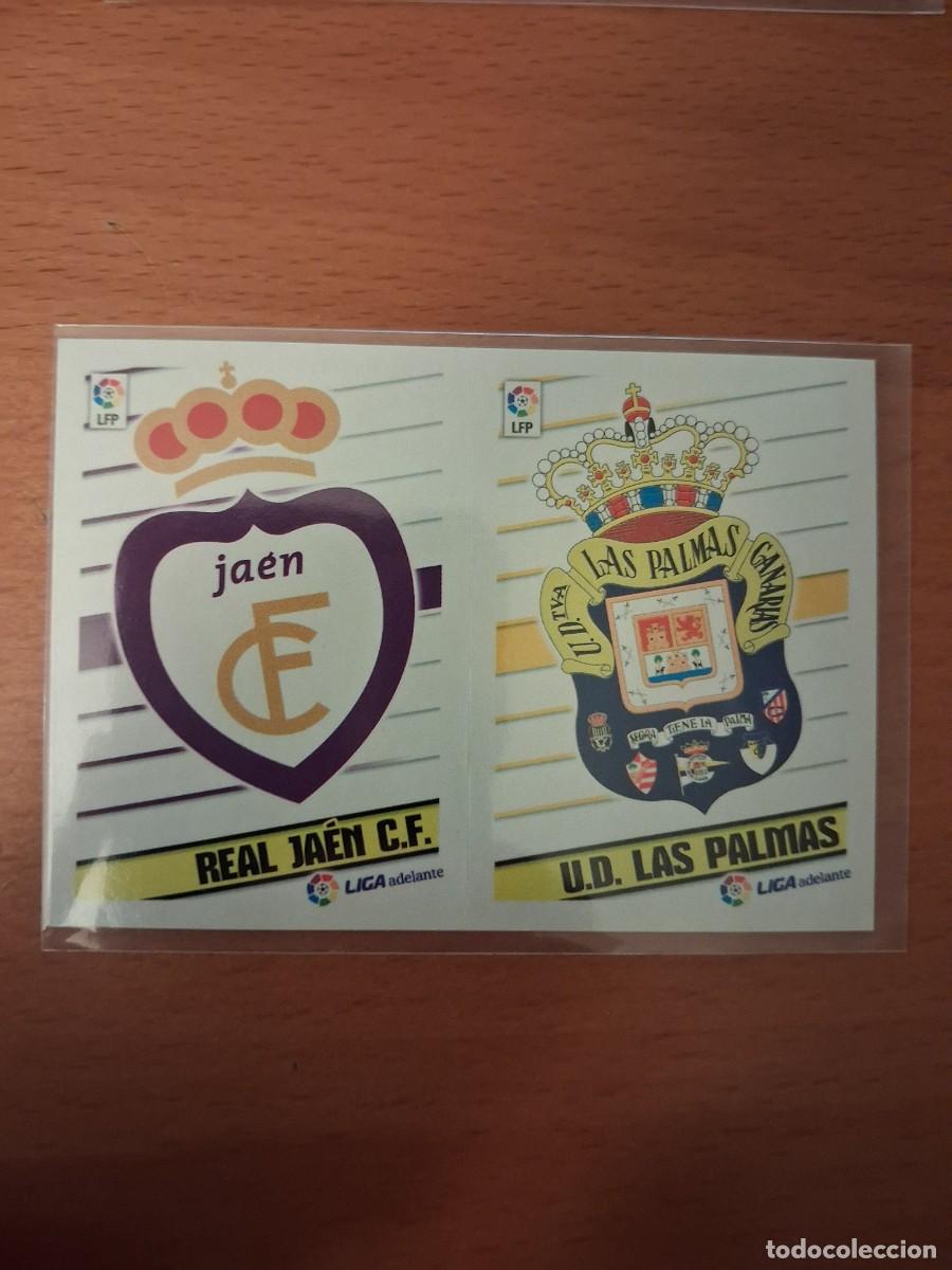 Football Stickers: Ediciones Este Liga 2013 2014 13 14 Sin Pegar Escudos Liga Adelante Segunda 5 Jaen Las Palmas