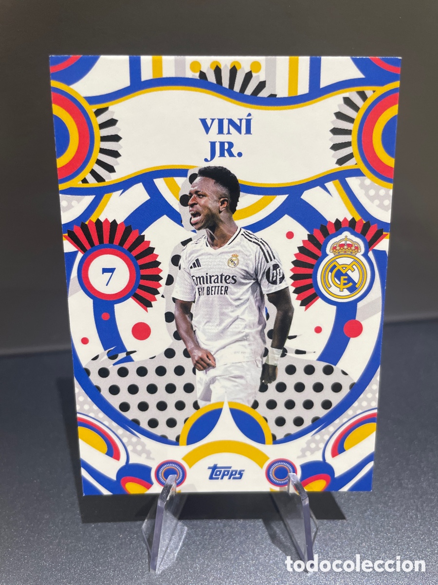 Fu&szlig;ball-Sticker: Vinicius JR Vini 26 Set Flamenco Topps Real Madrid Team Set 2025