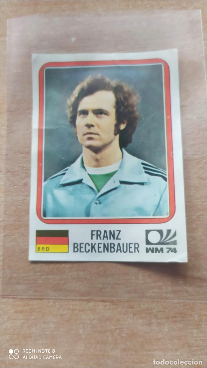 Football Stickers: ALEMANIA 89 FRANK BECKENBAUER -MUNICH 74 VULCANO -PANINI MUNDIAL 1974 WORLD CUP 1974 - C5