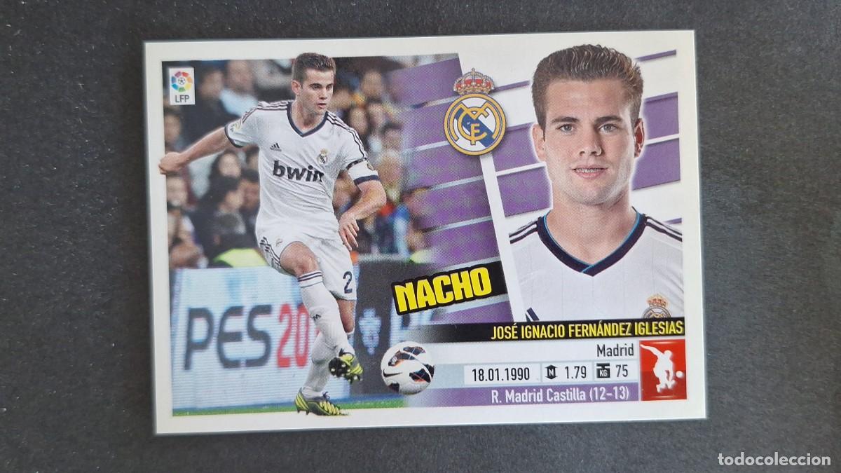 Figurine di Calcio: NACHO REAL MADRID LIGA ESTE 2013 2014 13 14 NUNCA PEGADO SIN PEGAR