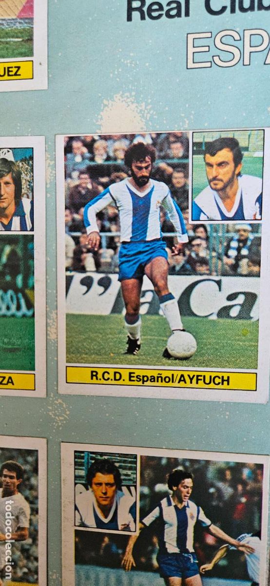 Football Stickers: ayfuch este espa&ntilde;ol 1981 1982 82 81