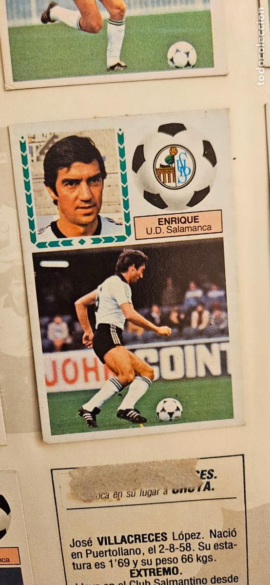 Football Stickers: salamanca enrique este 1983 1984 83 84 despegado