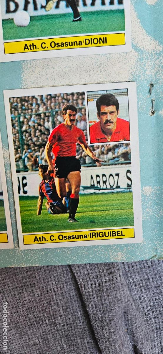 Football Stickers: iriguibel este osasuna 1981 1982 82 81 despegado