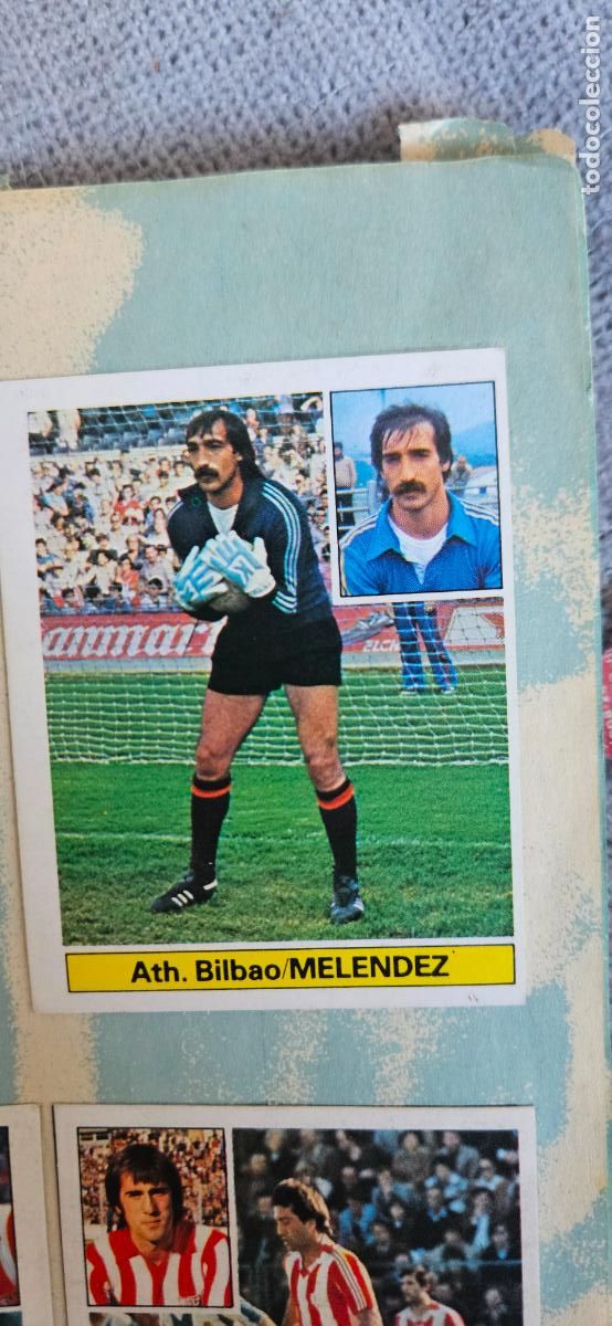 Football Stickers: melendez este athletic de bilbao 1981 1982 82 81
