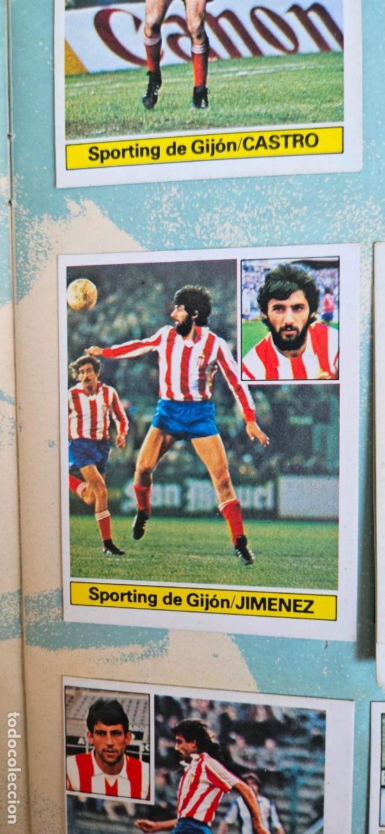 Cromos de F&uacute;tbol: jimenez este sporting de gijon 1981 1982 82 81