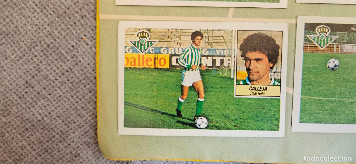 Fu&szlig;ball-Sticker: este calleja debajo melchor coloca betis 1984 1985 84 85