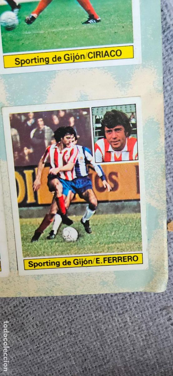 Cromos de F&uacute;tbol: ferrero este sporting de gijon 1981 1982 82 81