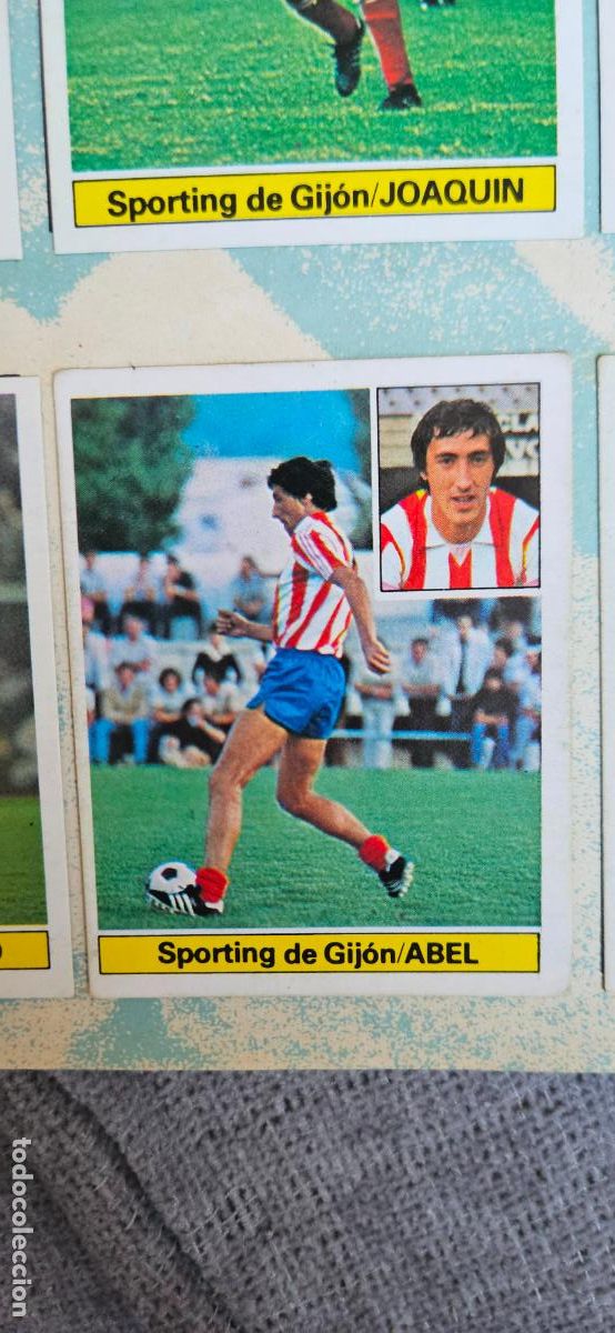 Cromos de F&uacute;tbol: abel este sporting de gijon 1981 1982 82 81