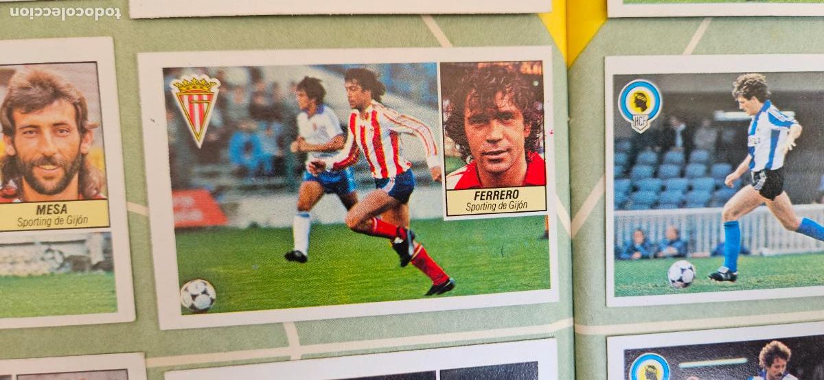 Cromos de F&uacute;tbol: ferrero este sporting de gijon 1984 1985 84 85