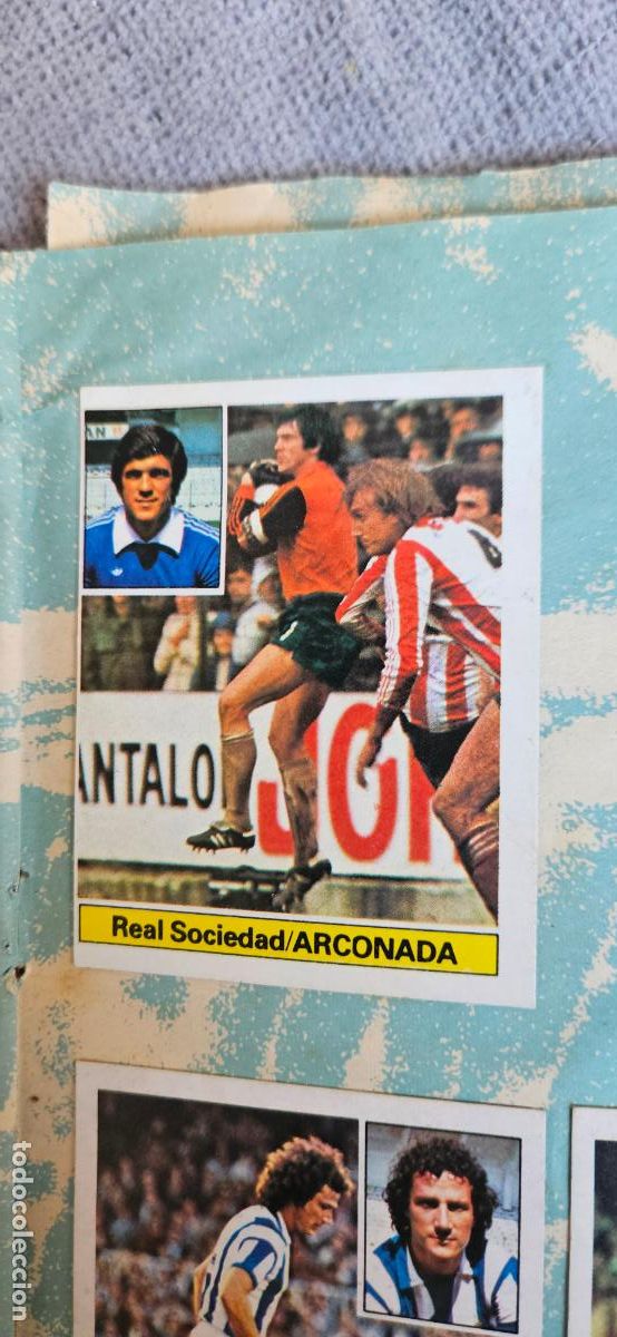 Cromos de F&uacute;tbol: arconada este real sociedad 1981 1982 82 81 despegado