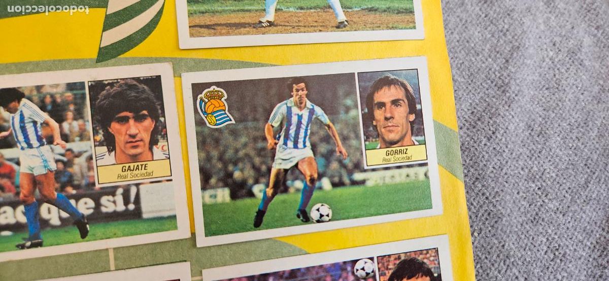 Cromos de F&uacute;tbol: gorriz este real sociedad 1984 1985 84 85