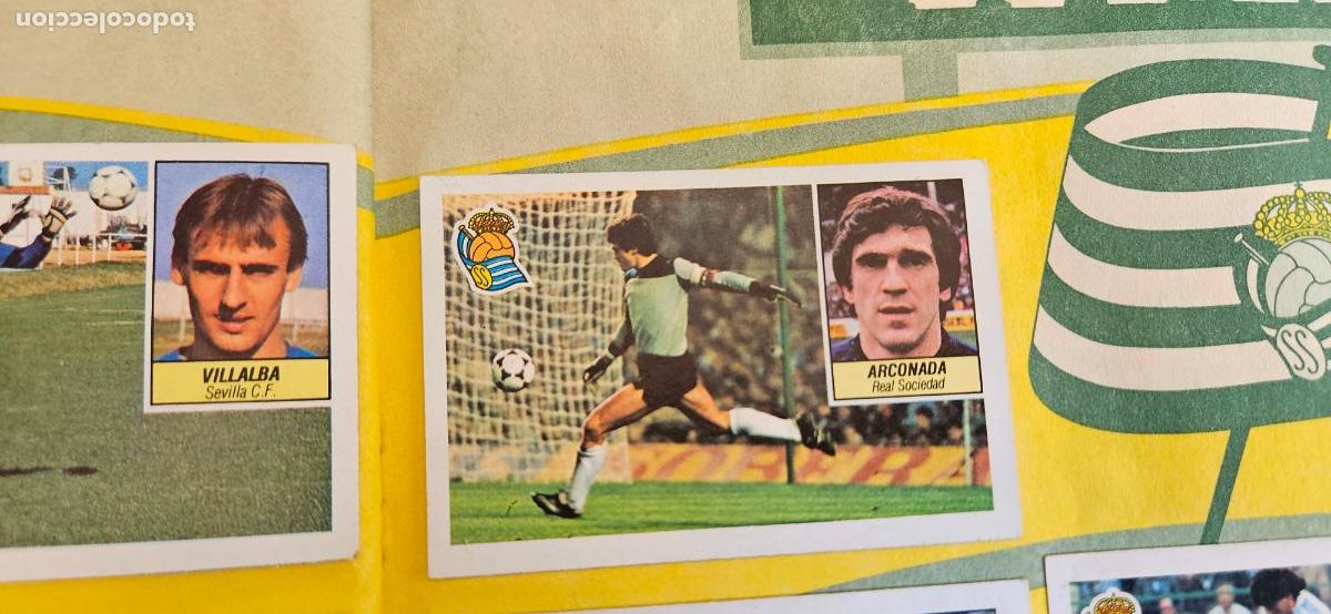 Cromos de F&uacute;tbol: arconada este real sociedad 1984 1985 84 85
